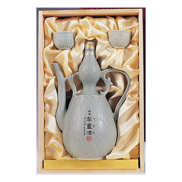 이강주 18호(연화주전자) 도자기 색상이 다릅니다