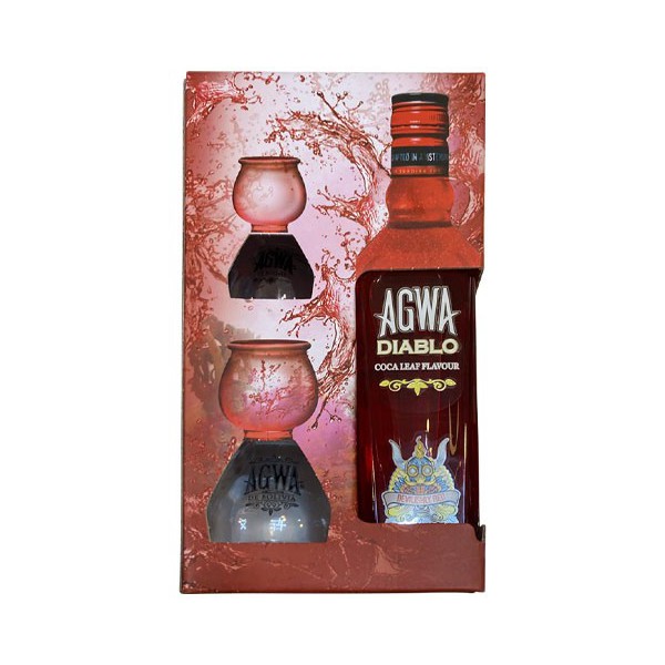 아구아 디아블로500ml 잔2개세트( 현금가 )(아그와 디아블로) 500ml
