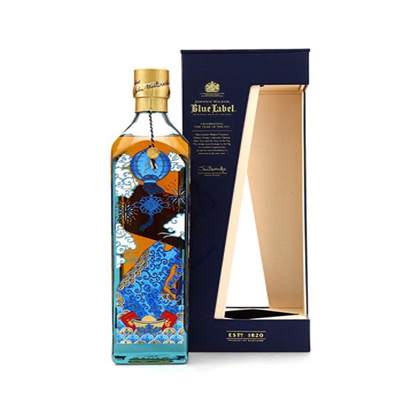 죠니워커 블루라벨 돼지띠 리미티드에디션 750ml 현금가 케이스 이미지는 다릅니다