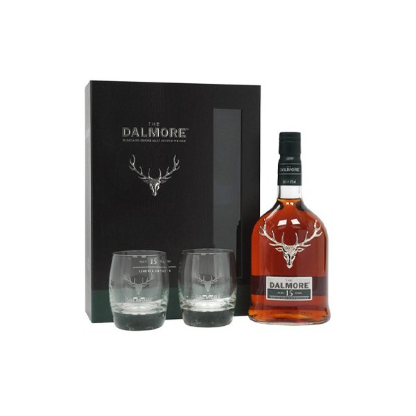 달모어 15년 700ml 잔세트 (VAT별도)